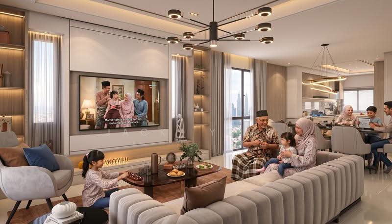Rumah Teres 2-Tingkat untuk Dijual di Taman Duyung (Seremban) - Jacky Yong - Living Room - PropertyGuru.com.my