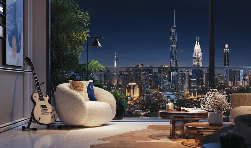 Service Residence for Sale at Gen Starz - Jacky Yong - Living Room - PropertyGuru.com.my