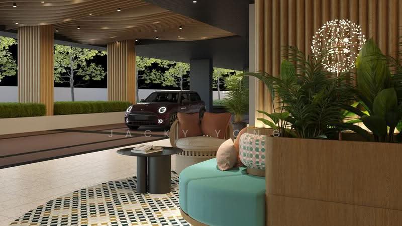 Kediaman Servis untuk Dijual di Aricia Residences - Jacky Yong - Lobby - PropertyGuru.com.my