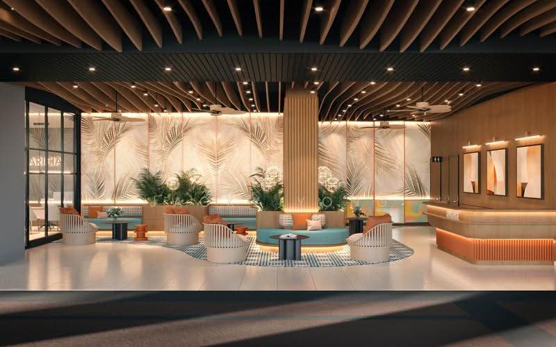 Kediaman Servis untuk Dijual di Aricia Residences - Jacky Yong - Lobby - PropertyGuru.com.my