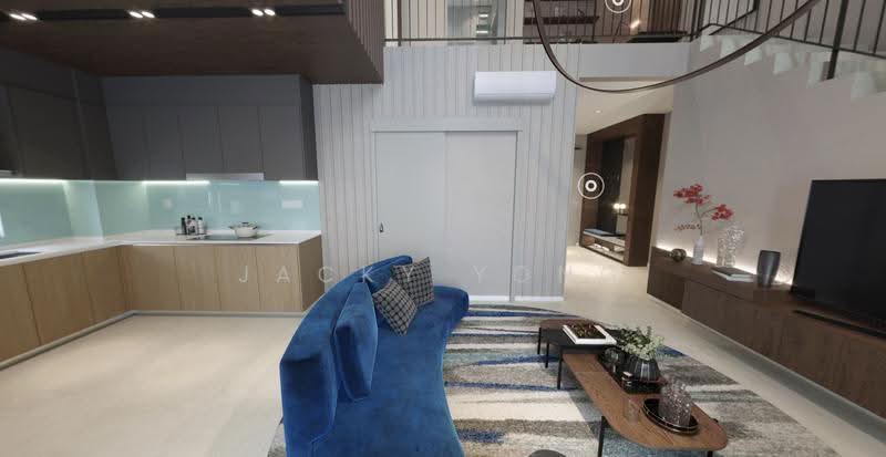 Kediaman Servis untuk Dijual di Aricia Residences - Jacky Yong - Living Room - PropertyGuru.com.my