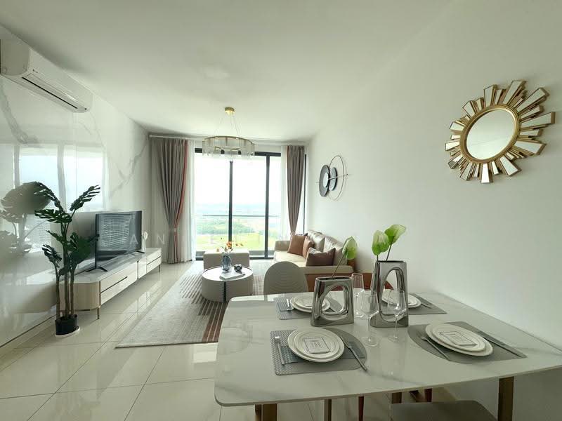 Kediaman Servis untuk Dijual di The M @ Medini Macrolink - Angelina Tan - Living Room - PropertyGuru.com.my