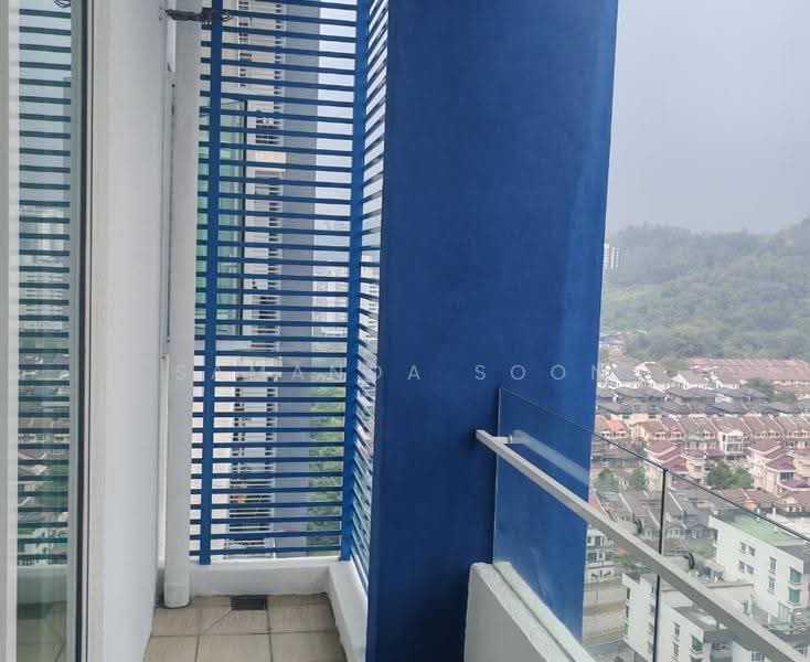 Condominium for Rent at Scenaria @ North Kiara Hills - Samanda Soon - Balcony - PropertyGuru.com.my