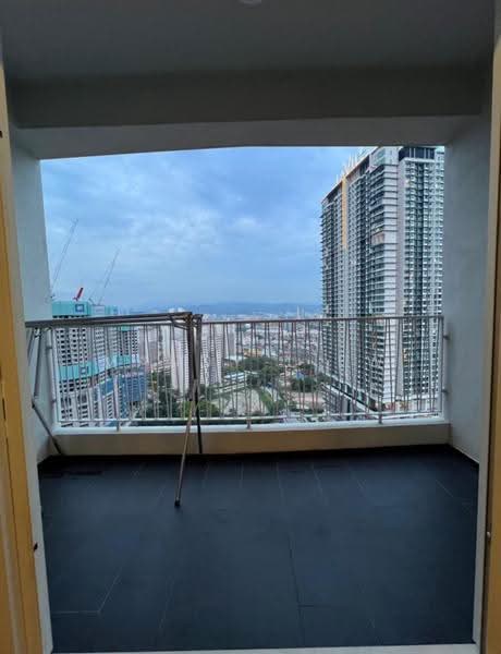 Kediaman Servis untuk Dijual di UNA Serviced Apartment - Mandy Liew - Balcony - PropertyGuru.com.my