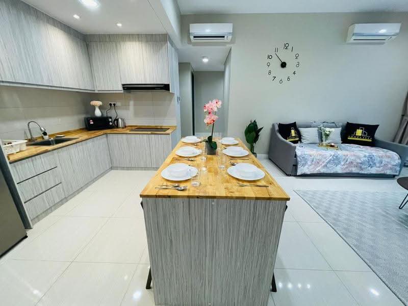 Kondominium untuk Disewa di One Cochrane Residence - ZX KHO - Kitchen - PropertyGuru.com.my