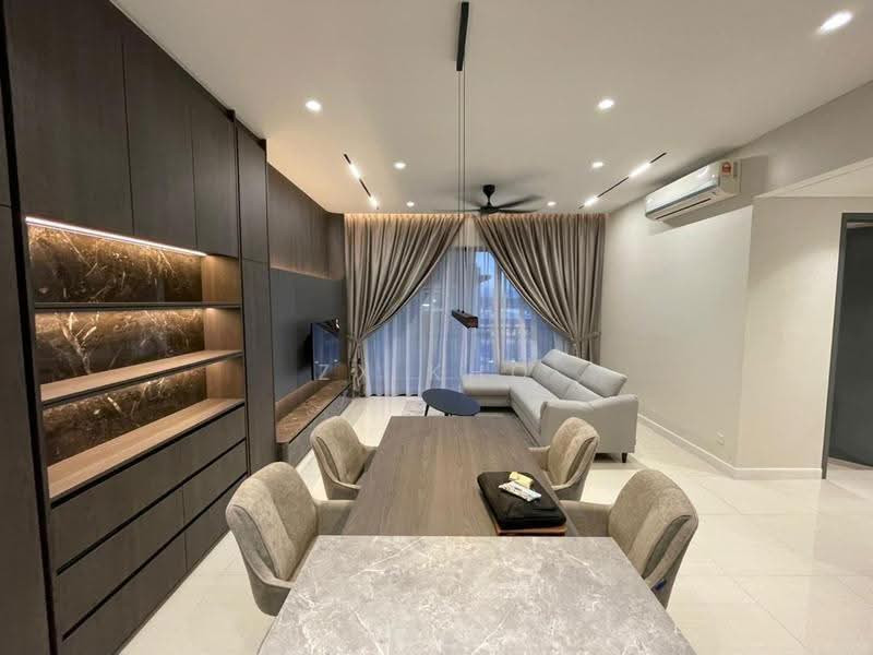 Condominium for Rent at One Cochrane Residence - ZX KHO - Living Room - PropertyGuru.com.my