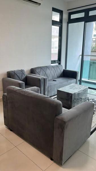 Condominium for Rent at Botanika - Alfred Yap - Living Room - PropertyGuru.com.my