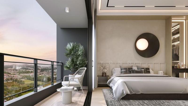 Kediaman Servis untuk Dijual di Avantro Residences - Jacky Yong - Bedroom - PropertyGuru.com.my