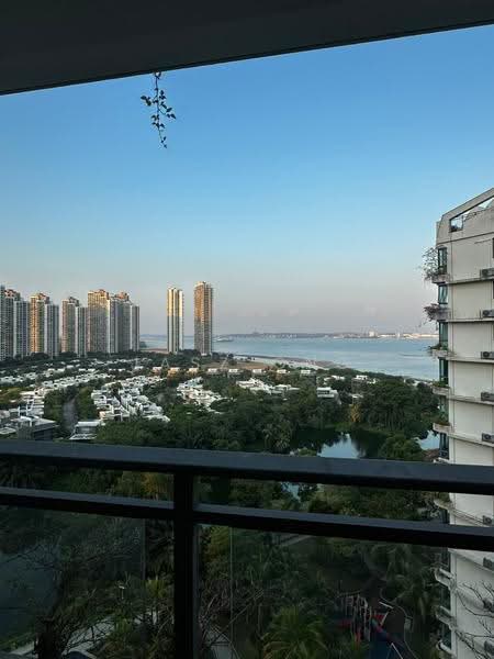 Service Residence for Rent at Cerulean Bay @ Forest City - Jasz Ong - Balcony - PropertyGuru.com.my