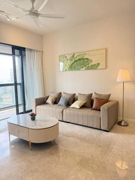 Service Residence for Rent at TRX Residences - ZX KHO - Living Room - PropertyGuru.com.my