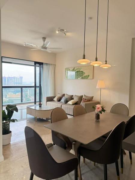 Service Residence for Rent at TRX Residences - ZX KHO - Living Room - PropertyGuru.com.my