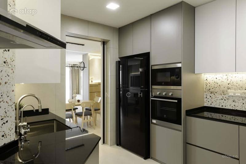 Service Residence for Rent at The Fiddlewoodz @ KL Metropolis - Yen Chu - Kitchen - PropertyGuru.com.my