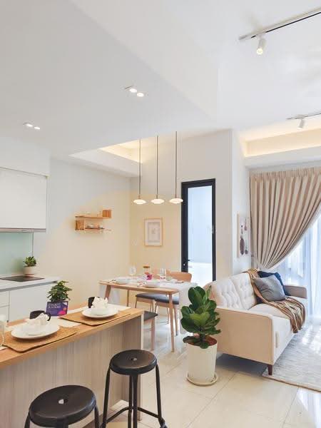 Service Residence for Sale at The Sentral Suites - Christine Voo - Living Room - PropertyGuru.com.my