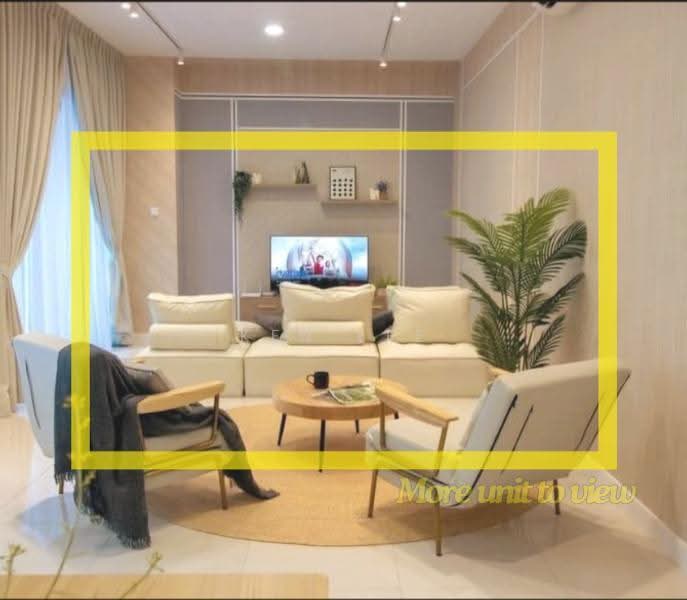 Kondominium untuk Disewa di One Cochrane Residence - Ken Lee - Living Room - PropertyGuru.com.my