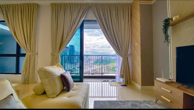 Kondominium untuk Disewa di One Cochrane Residence - Ken Lee - Living Room - PropertyGuru.com.my