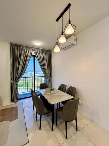 Kediaman Servis untuk Disewa di Vivo Executive Apartment - Louis Chuah - Dining Room - PropertyGuru.com.my