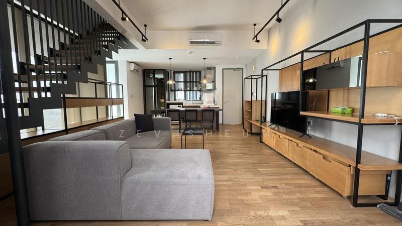 Kondominium untuk Dijual di Twy Duplex Condos - Zev Sheum - Living Room - PropertyGuru.com.my