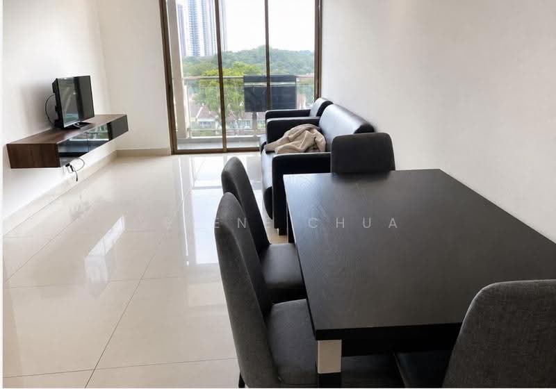 Service Residence for Sale at D'Inspire Residence (Inspira Bestari) - Serene Chua - Living Room - PropertyGuru.com.my