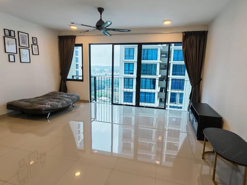 Kediaman Servis untuk Disewa di Trefoil @ Setia City - Nazrin Affendy - Living Room - PropertyGuru.com.my