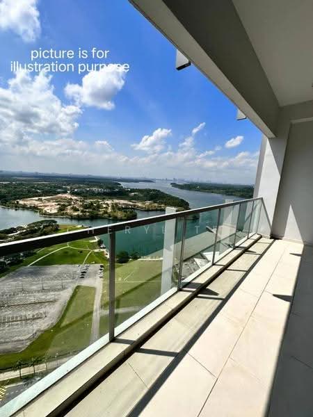 Kediaman Servis untuk Disewa di Southern Marina Residences - Cheryl Tey - Balcony - PropertyGuru.com.my