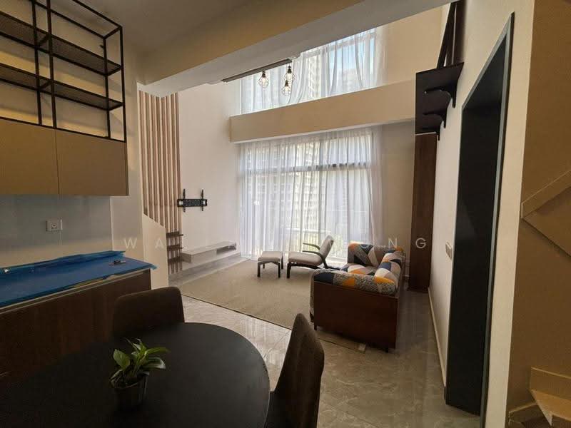 Kediaman Servis untuk Disewa di Altris Residences @ The Quartz WM - Wallace Wong - Living Room - PropertyGuru.com.my