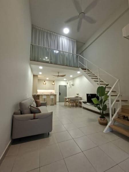 Kediaman Servis untuk Disewa di The Netizen - Joyce Chan - Living Room - PropertyGuru.com.my
