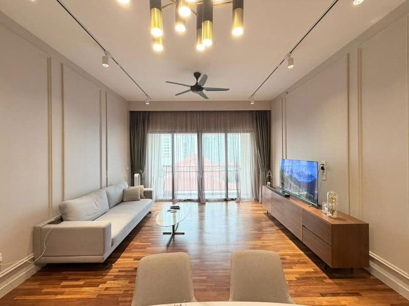 Service Residence for Rent at Straits Residences - Jayden Yeap - Living Room - PropertyGuru.com.my
