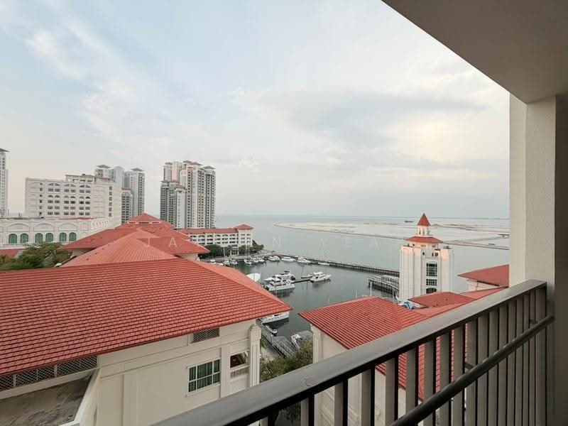 Service Residence for Rent at Straits Residences - Jayden Yeap - Balcony - PropertyGuru.com.my