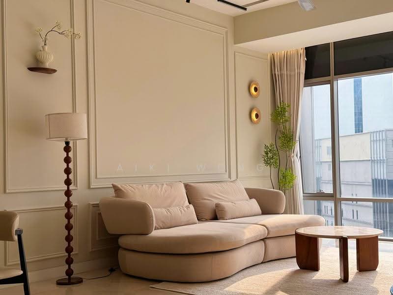 Kediaman Servis untuk Disewa di Pavilion Residences - Aiki Wong - Living Room - PropertyGuru.com.my
