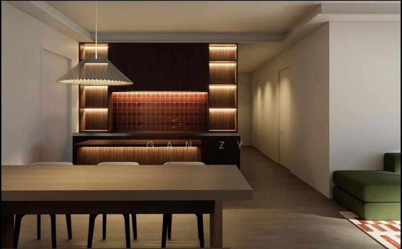Kediaman Servis untuk Disewa di Jendela Residences - GAN ZY - Dining Room - PropertyGuru.com.my