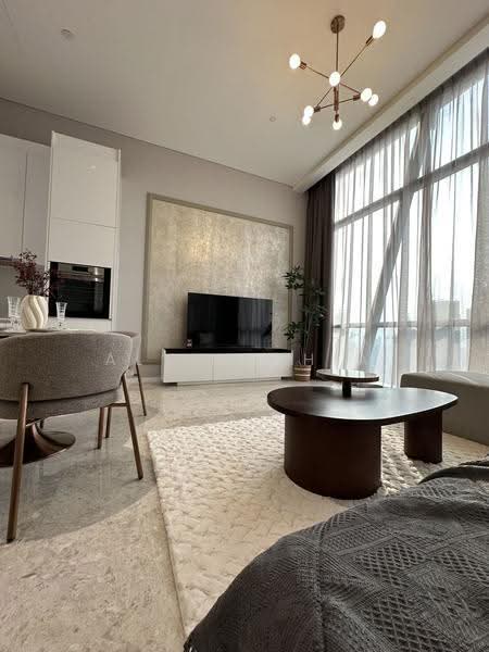 Kediaman Servis untuk Disewa di SO Sofitel Kuala Lumpur Residences - Alvin Chia - Living Room - PropertyGuru.com.my