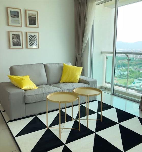 Kediaman Servis untuk Disewa di Solaris Dutamas - Manny Lum - Living Room - PropertyGuru.com.my