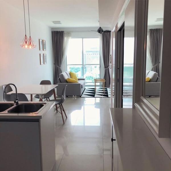 Kediaman Servis untuk Disewa di Solaris Dutamas - Manny Lum - Living Room - PropertyGuru.com.my