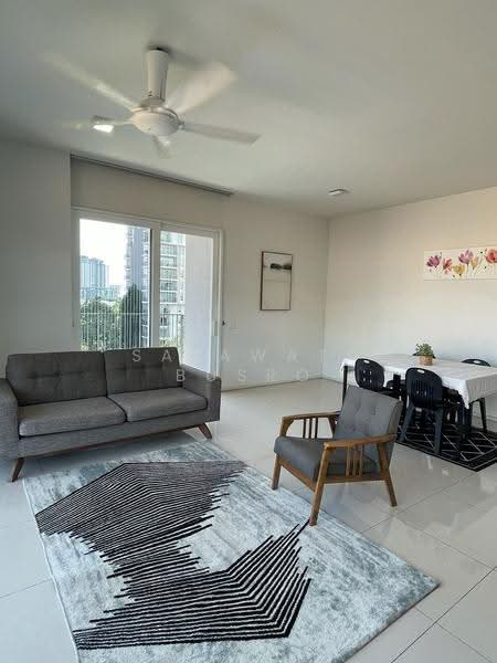 Condominium for Rent at Verdi Eco-Dominiums - Salawati Busro - Living Room - PropertyGuru.com.my