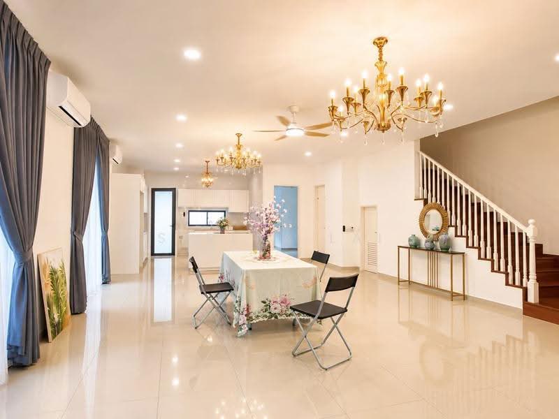 Rumah Kluster untuk Disewa di Taman Ekoflora (Johor Bahru) - Serena Lai - Living Room - PropertyGuru.com.my