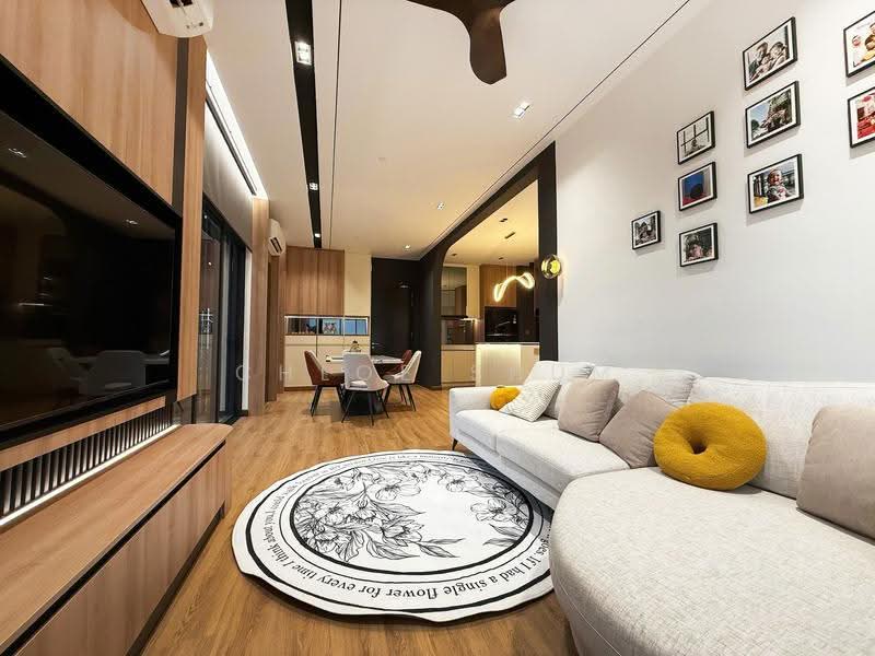 Service Residence for Rent at Hampton Height Damansara - Chloe Shum - Living Room - PropertyGuru.com.my
