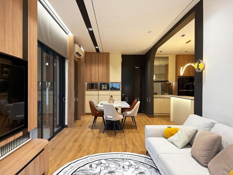 Service Residence for Rent at Hampton Height Damansara - Chloe Shum - Living Room - PropertyGuru.com.my