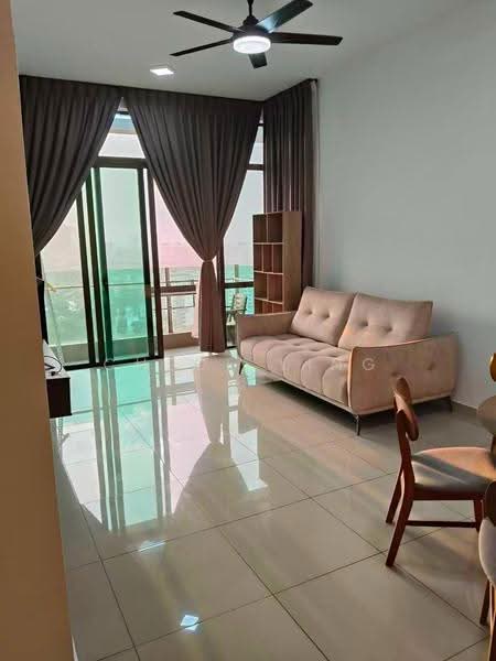 Kediaman Servis untuk Disewa di Wave @ Marina Cove - Chloe Ying - Living Room - PropertyGuru.com.my
