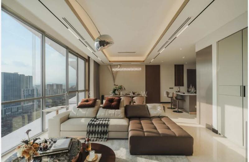 Kondominium untuk Dijual di Capella Embassy (D'Rapport Residences) - Ang Siaw Li - Living Room - PropertyGuru.com.my