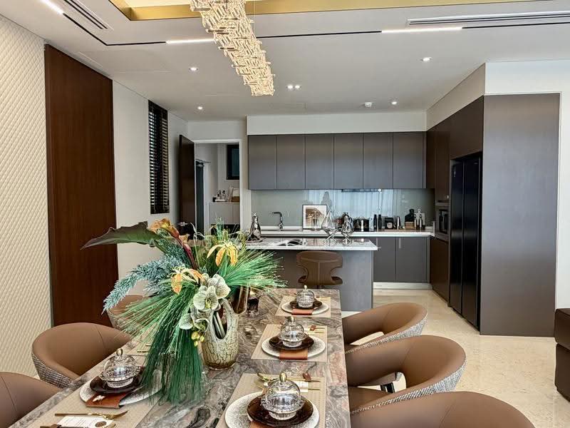 Kondominium untuk Dijual di Capella Embassy (D'Rapport Residences) - Ang Siaw Li - Dining Room - PropertyGuru.com.my