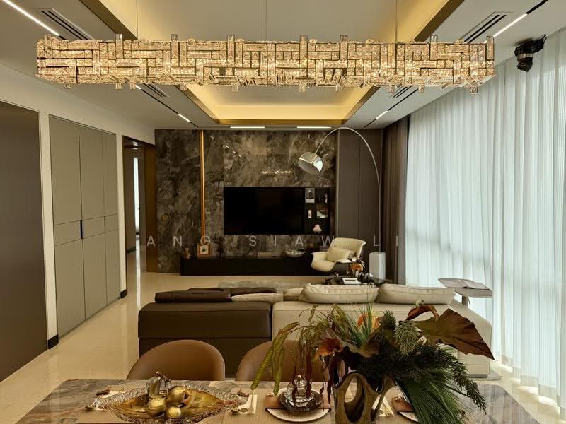 Kondominium untuk Dijual di Capella Embassy (D'Rapport Residences) - Ang Siaw Li - Living Room - PropertyGuru.com.my