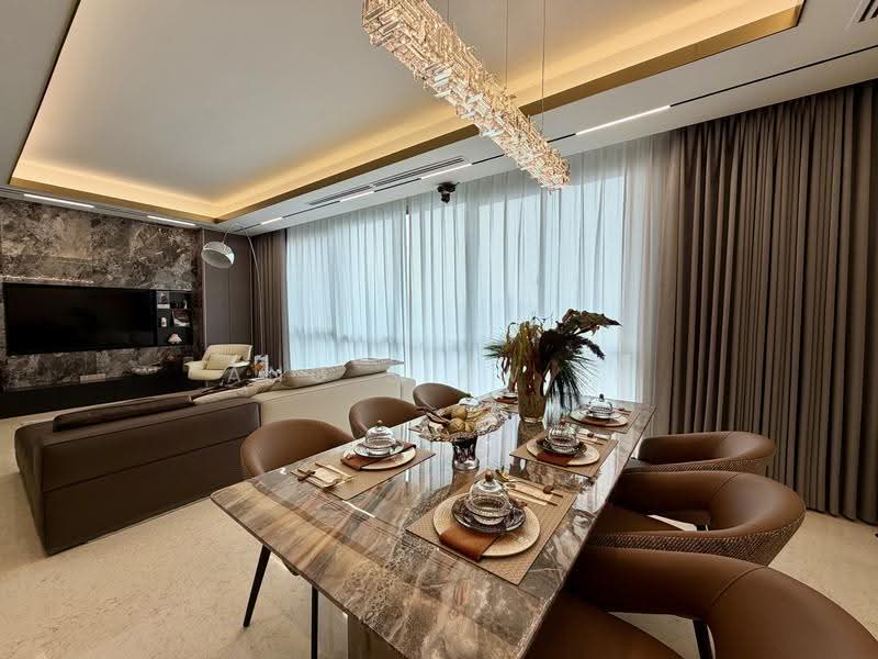 Kondominium untuk Dijual di Capella Embassy (D'Rapport Residences) - Ang Siaw Li - Dining Room - PropertyGuru.com.my