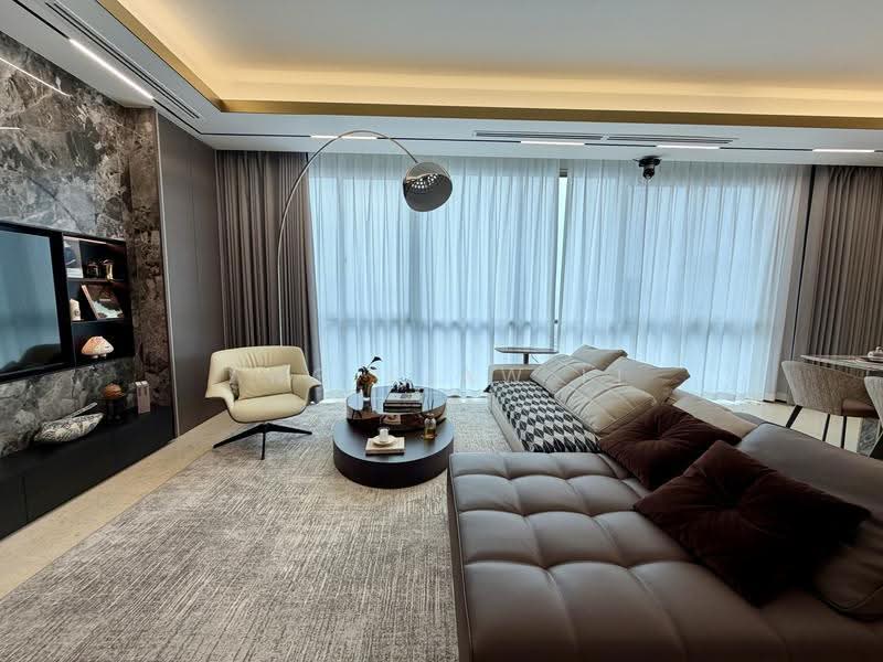 Kondominium untuk Dijual di Capella Embassy (D'Rapport Residences) - Ang Siaw Li - Living Room - PropertyGuru.com.my