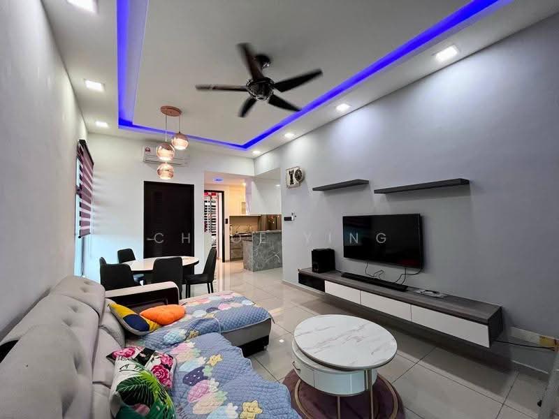 Kediaman Servis untuk Disewa di Wave @ Marina Cove - Chloe Ying - Living Room - PropertyGuru.com.my