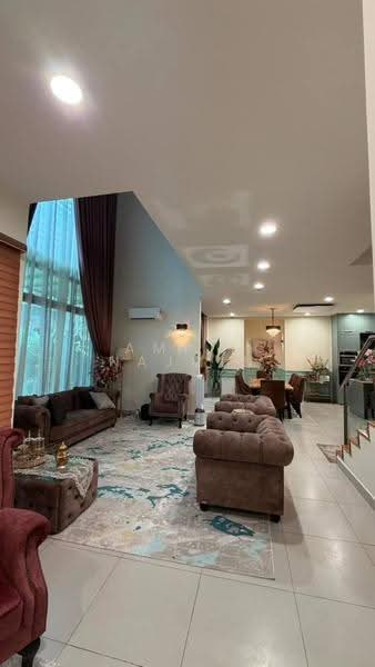 Rumah Berkembar untuk Dijual di Alam Impian (Shah Alam) - Amril Najmin - Living Room - PropertyGuru.com.my
