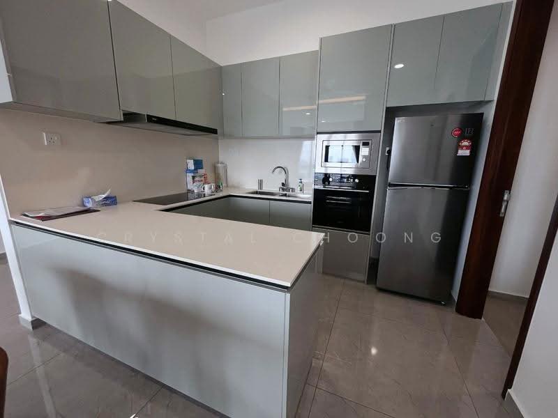Kondominium untuk Disewa di Muze @ PICC - Crystal Choong - Kitchen - PropertyGuru.com.my