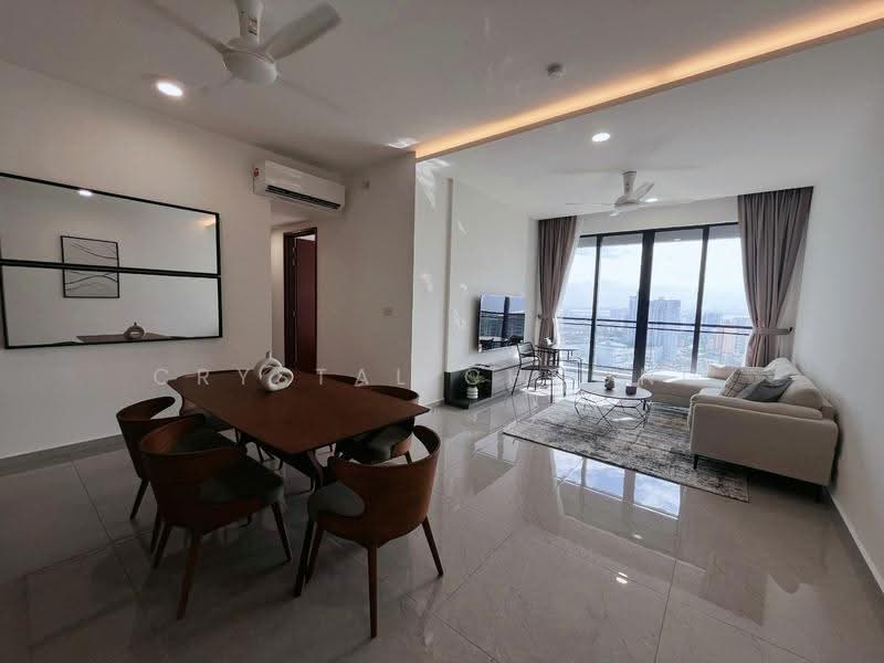 Kondominium untuk Disewa di Muze @ PICC - Crystal Choong - Living Room - PropertyGuru.com.my