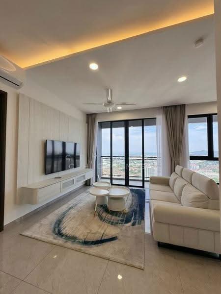 Kondominium untuk Disewa di Muze @ PICC - Crystal Choong - Living Room - PropertyGuru.com.my