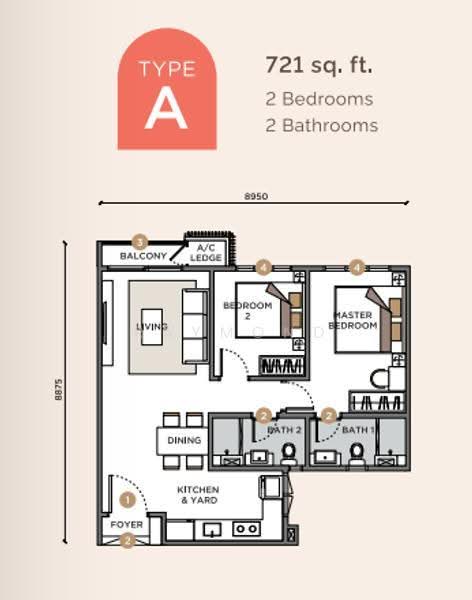 Kediaman Servis untuk Dijual di Sunway Velocity 3 - Raymond Ng - PropertyGuru.com.my