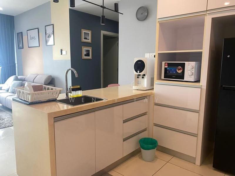 Service Residence for Rent at Sky Peak Residences - Wendy Tay - Living Room - PropertyGuru.com.my